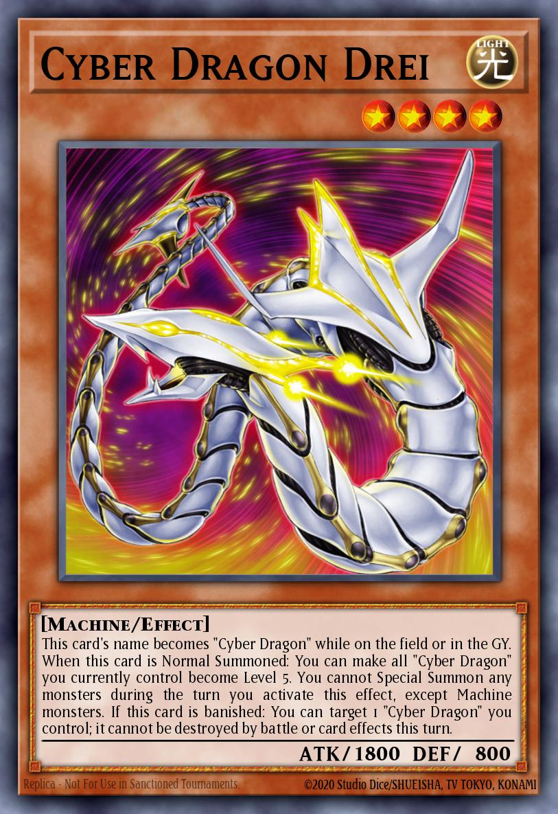 Cyber Dragon Drei [LED3-EN020]