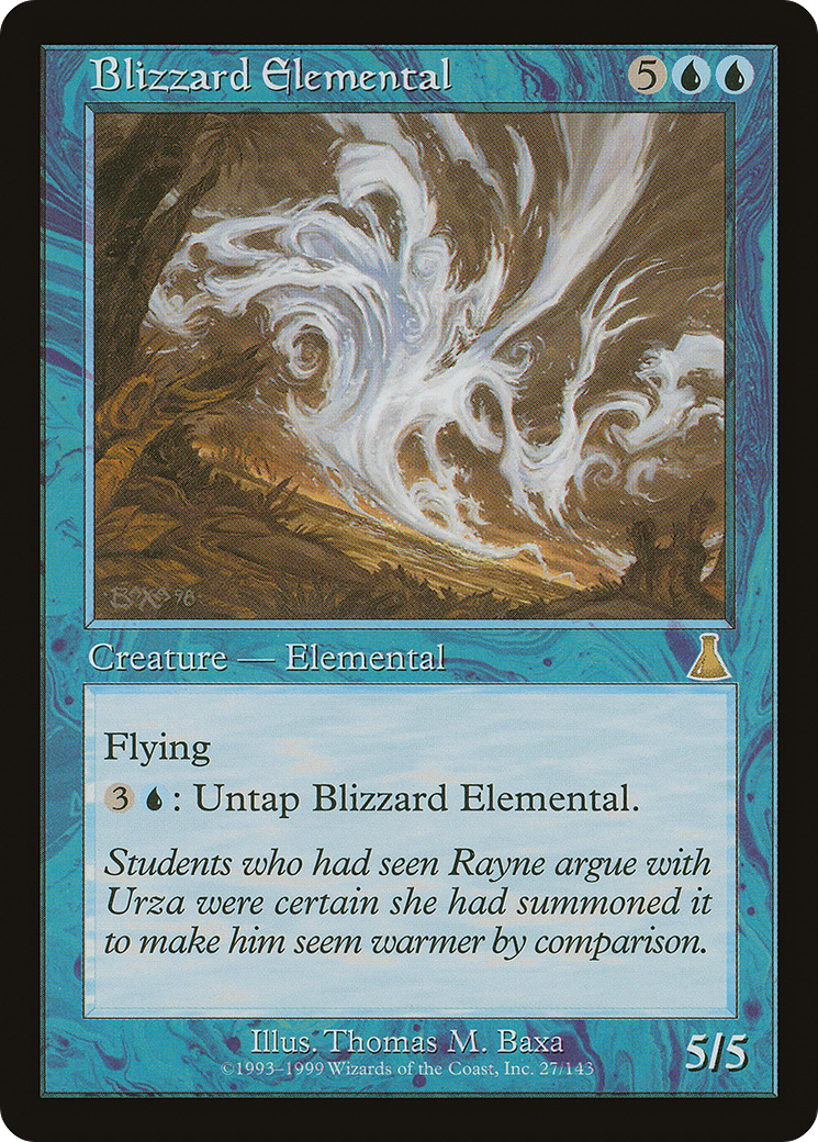 Blizzard Elemental [UDS-27]