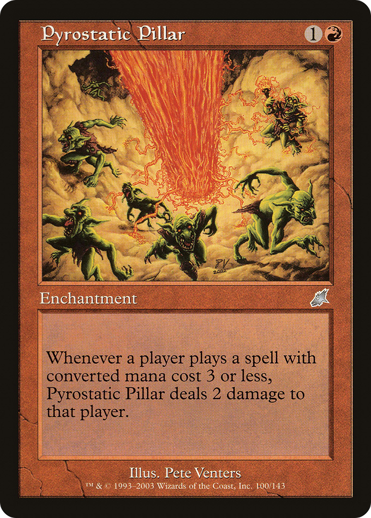 Pyrostatic Pillar [SCG-100]