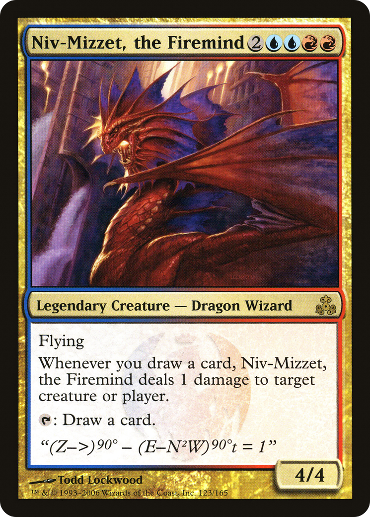 Niv-Mizzet, the Firemind [GPT-123]