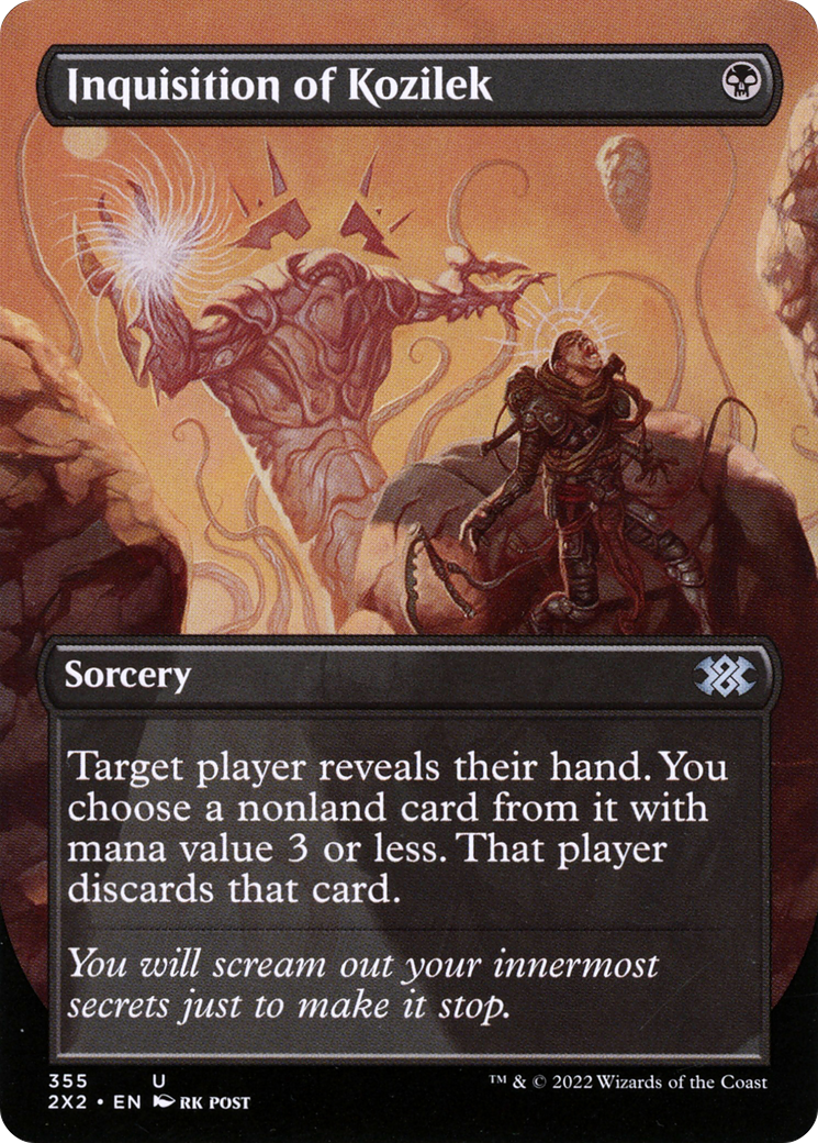 Inquisition of Kozilek - Borderless [2X2-355]