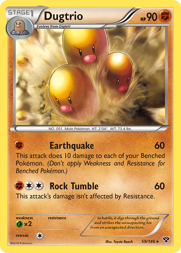 Dugtrio [XY1-59]