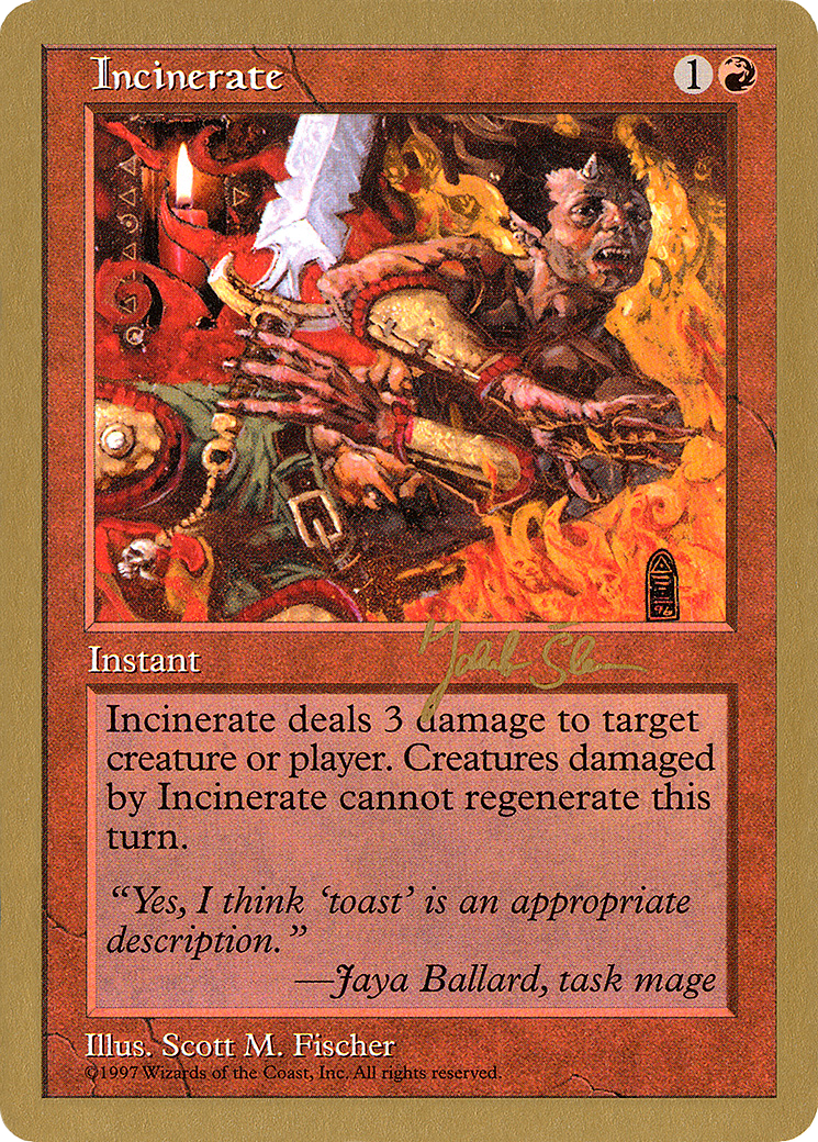 Incinerate [WC97-js242]
