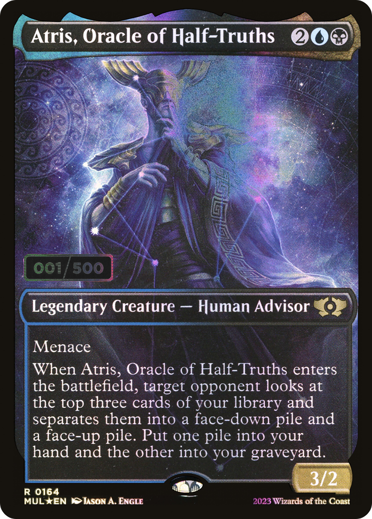 Atris, Oracle of Half-Truths - Showcase - Serialized - Full Art [MUL-164z]