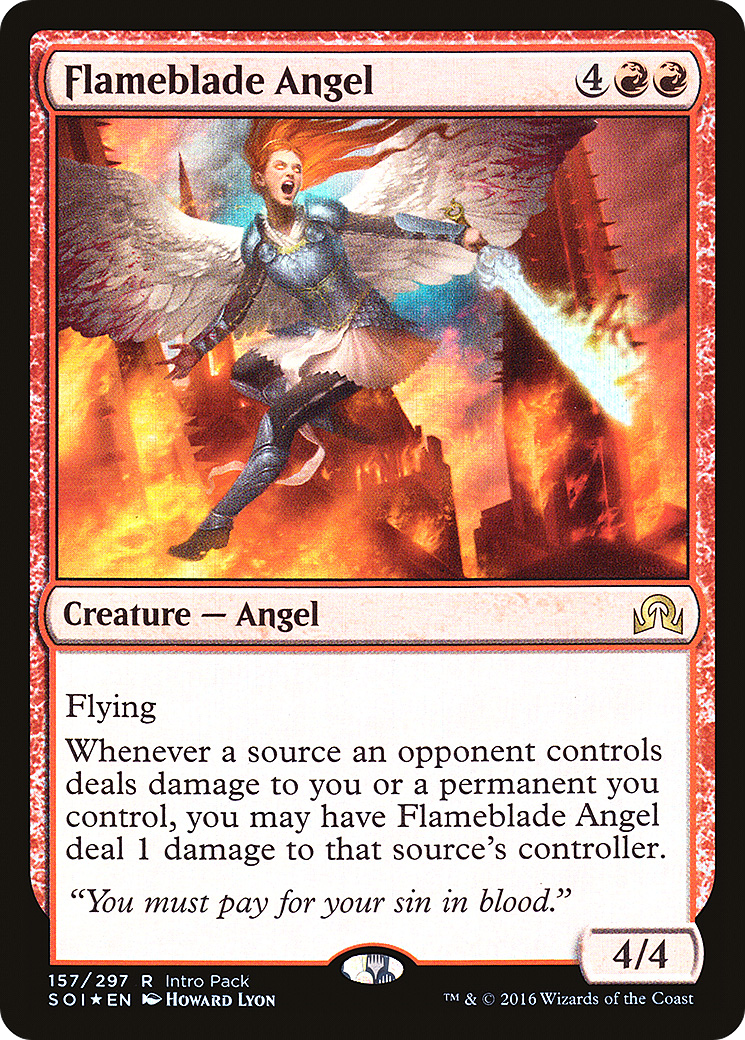 Flameblade Angel - Promo [PSOI-157]