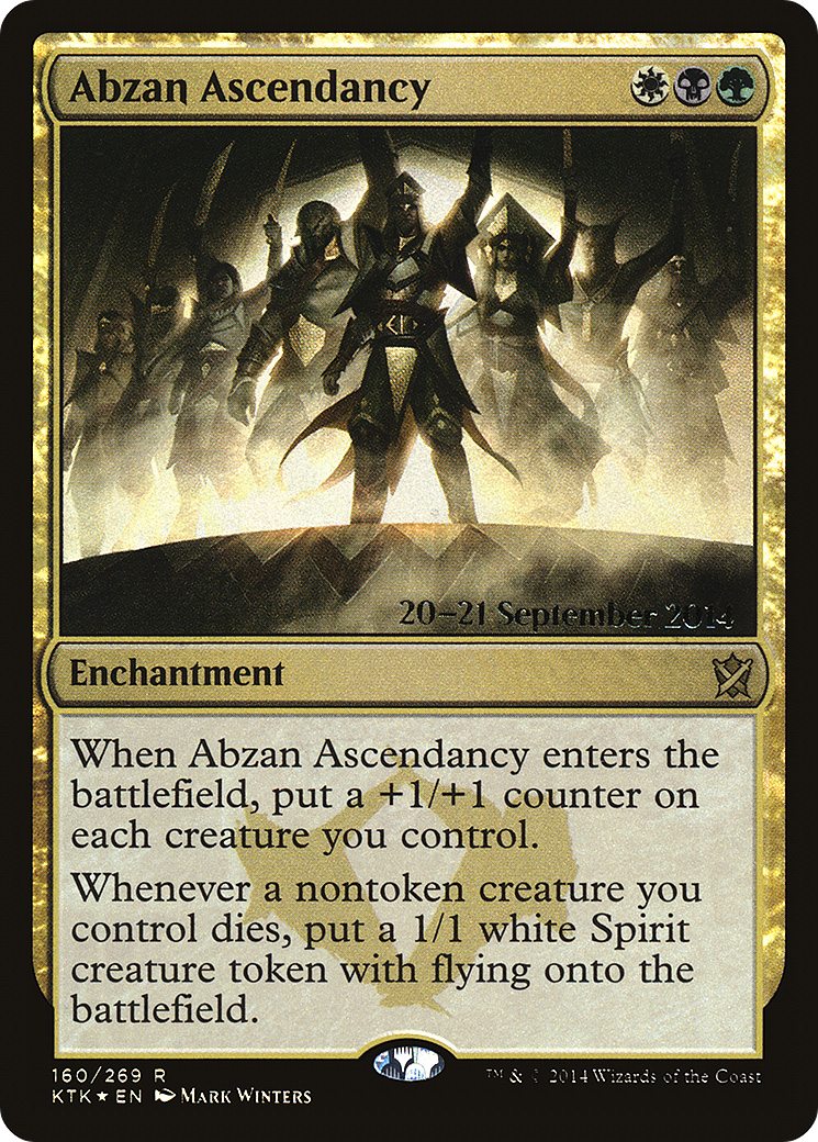 Abzan Ascendancy - Prerelease Promo [PKTK-160s]