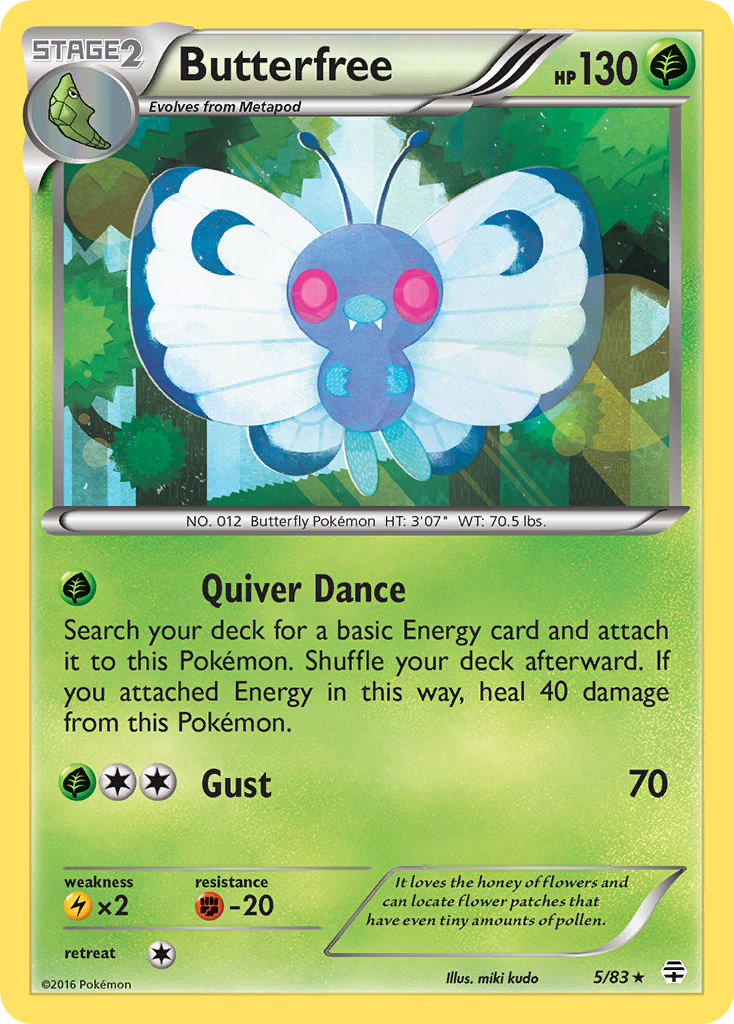 Butterfree [G1-5]