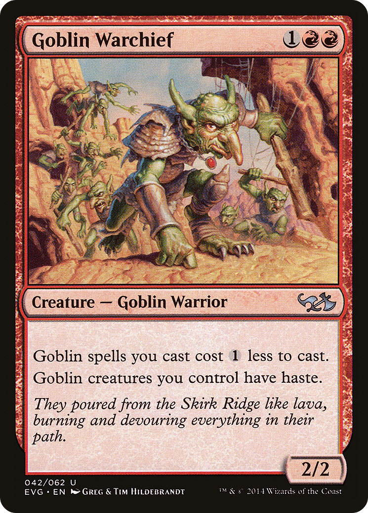 Goblin Warchief [EVG-42]