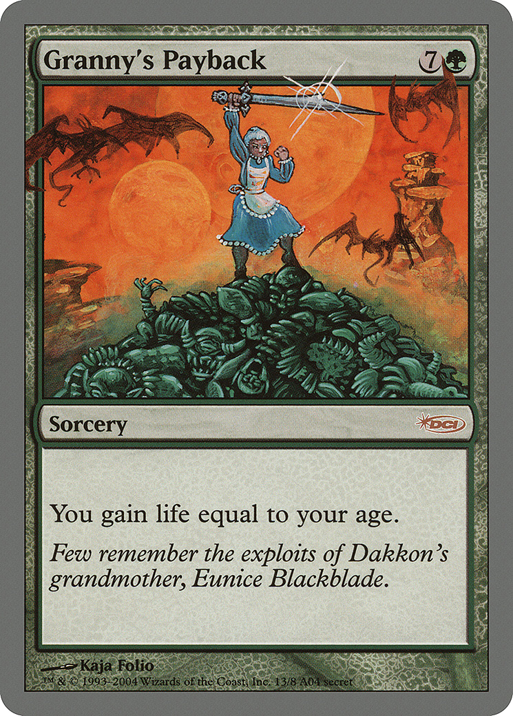 Granny's Payback - Promo [PAL04-13]