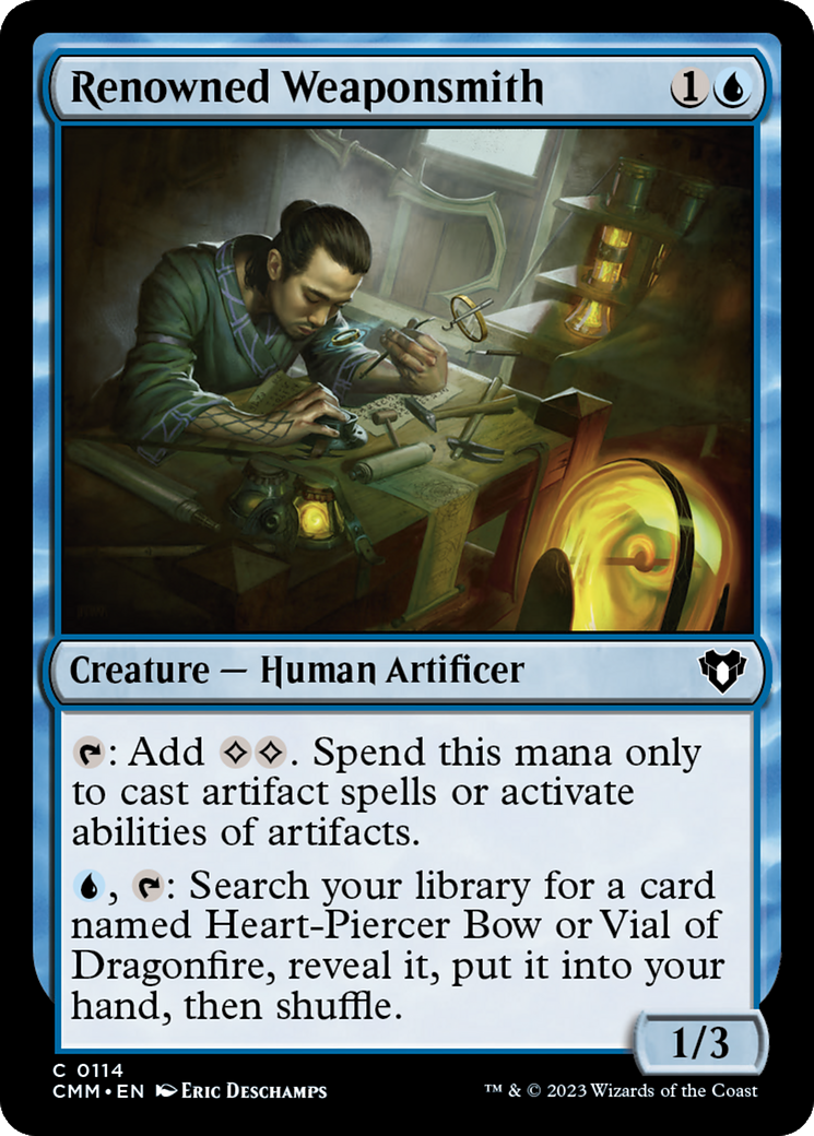 Renowned Weaponsmith [CMM-114]
