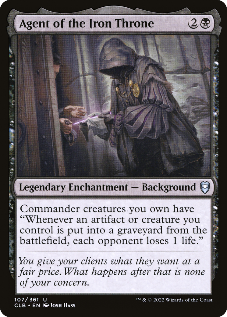 Agent of the Iron Throne [CLB-107]