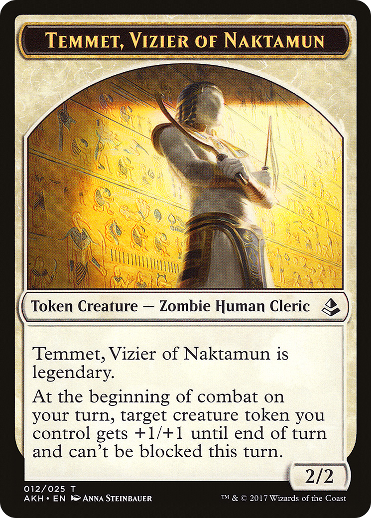 Temmet, Vizier of Naktamun [TAKH-12]