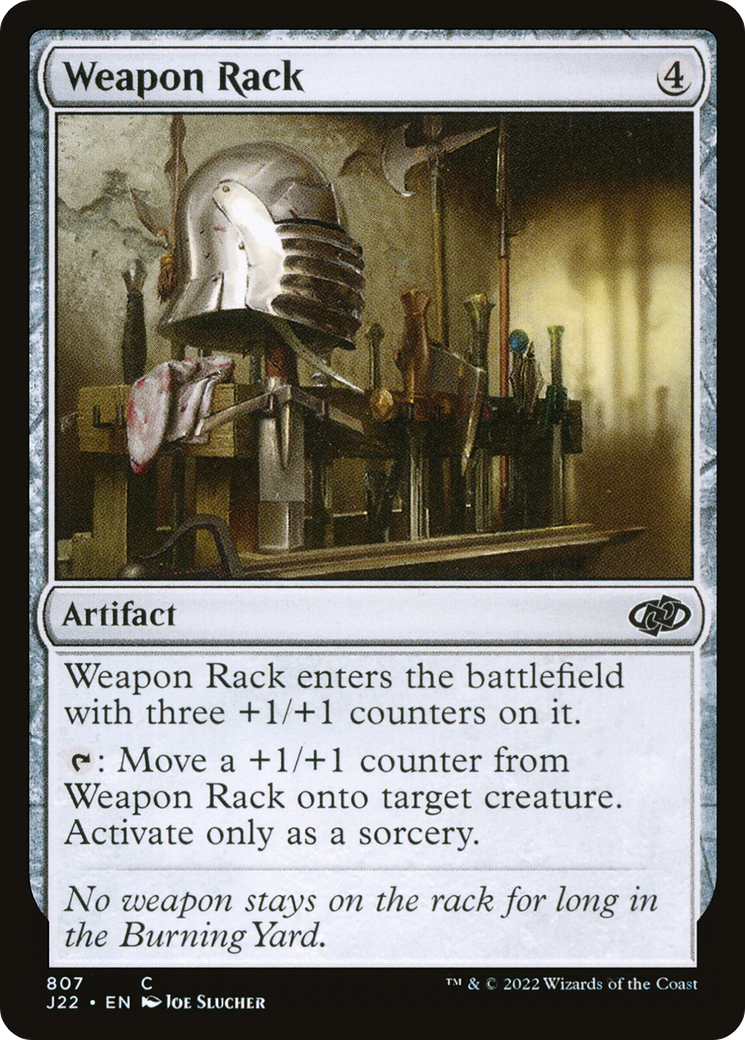 Weapon Rack [J22-807]