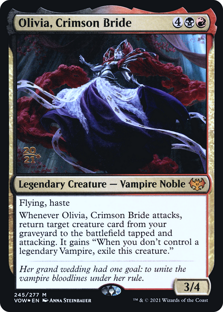 Olivia, Crimson Bride - Prerelease Promo [PVOW-245s]