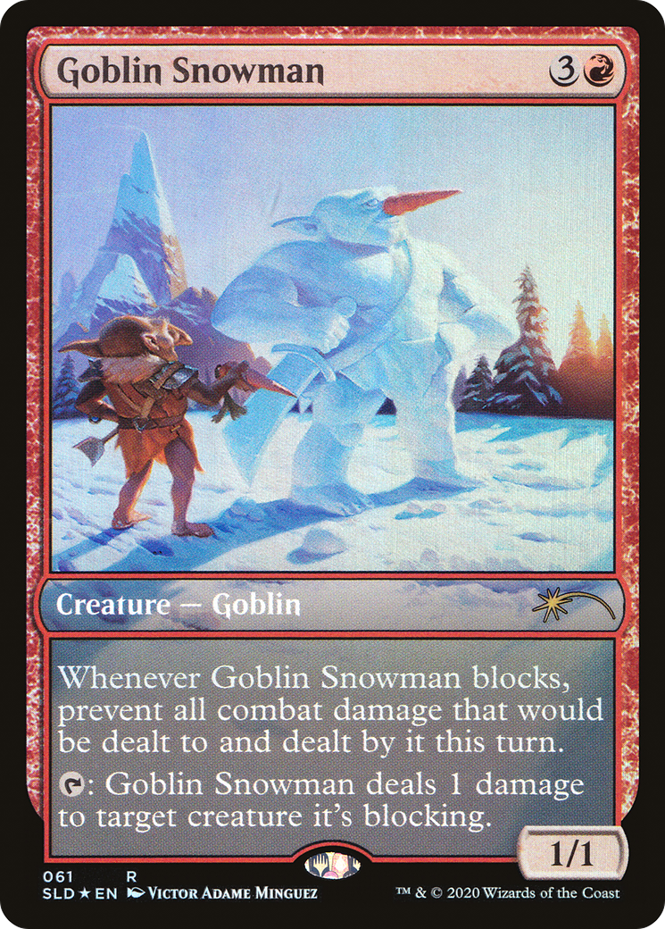 Goblin Snowman - Full Art [SLD-61]