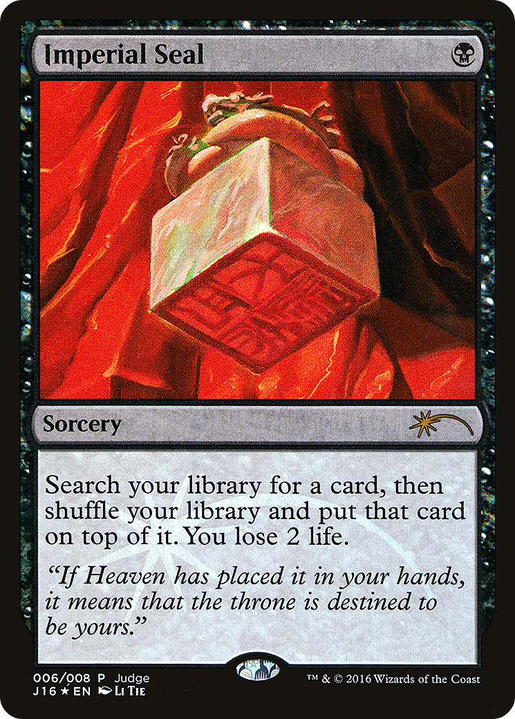 Imperial Seal - Promo [J16-6]