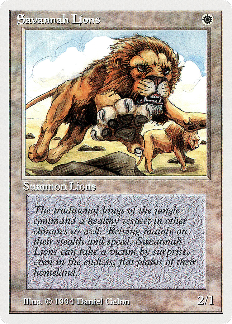 Savannah Lions [SUM-39]