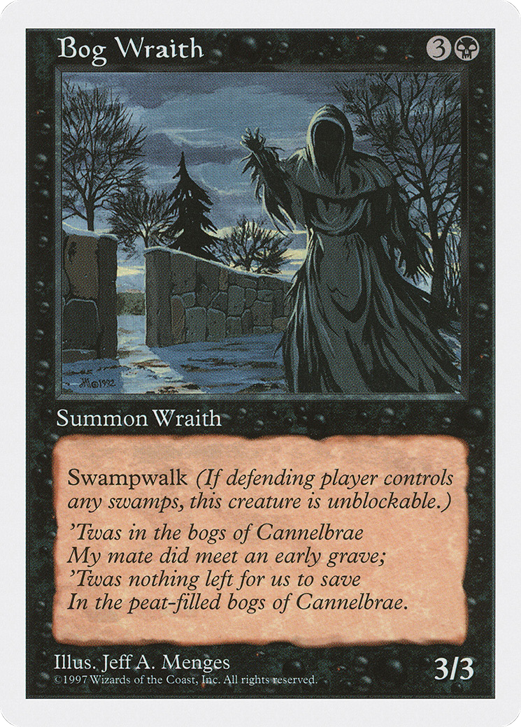 Bog Wraith [5ED-147]