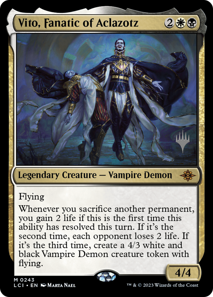 Vito, Fanatic of Aclazotz - Promo Pack [PLCI-243p]