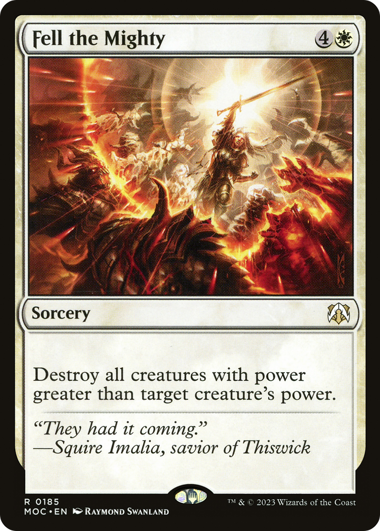 Fell the Mighty [MOC-185]