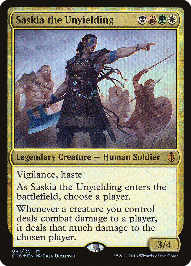 Saskia the Unyielding [C16-41]