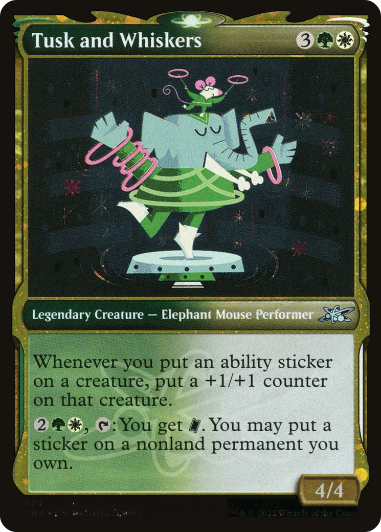 Tusk and Whiskers - Showcase - Galaxy Foil [UNF-524]