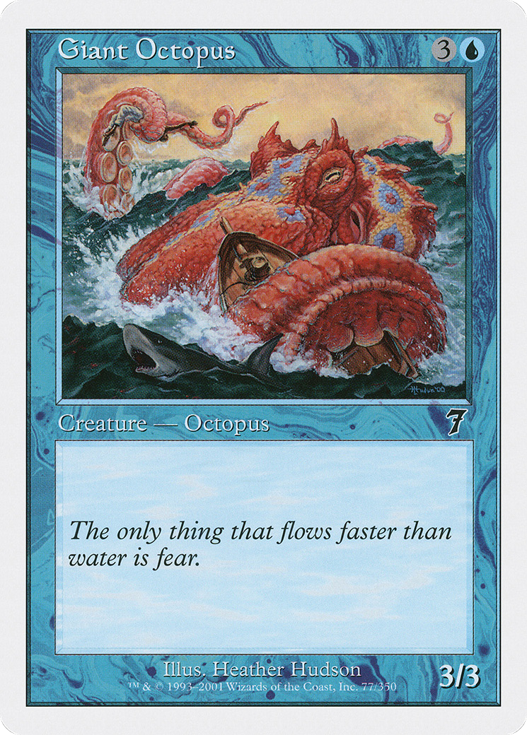 Giant Octopus [7ED-77]
