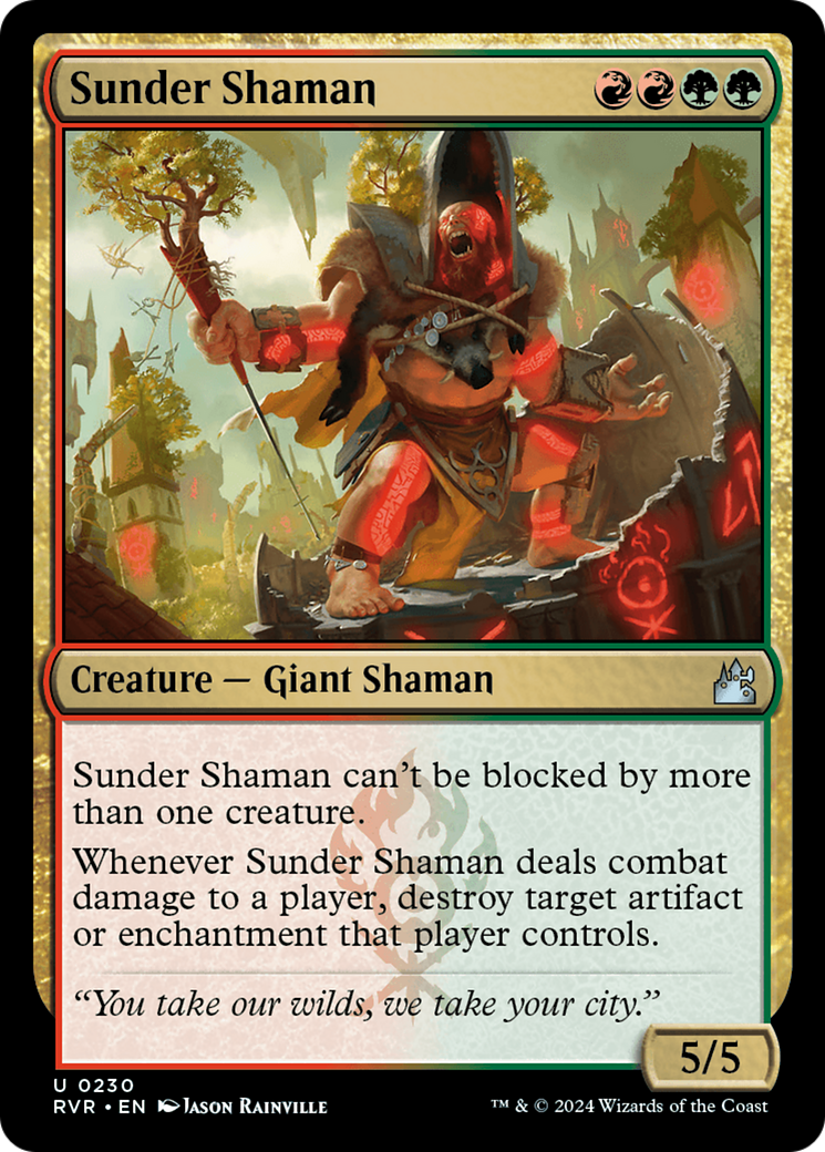 Sunder Shaman [RVR-230]