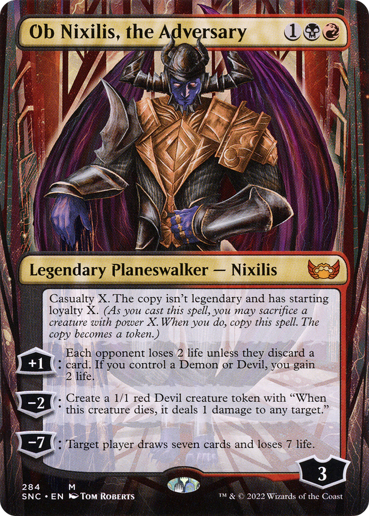 Ob Nixilis, the Adversary - Borderless [SNC-284]