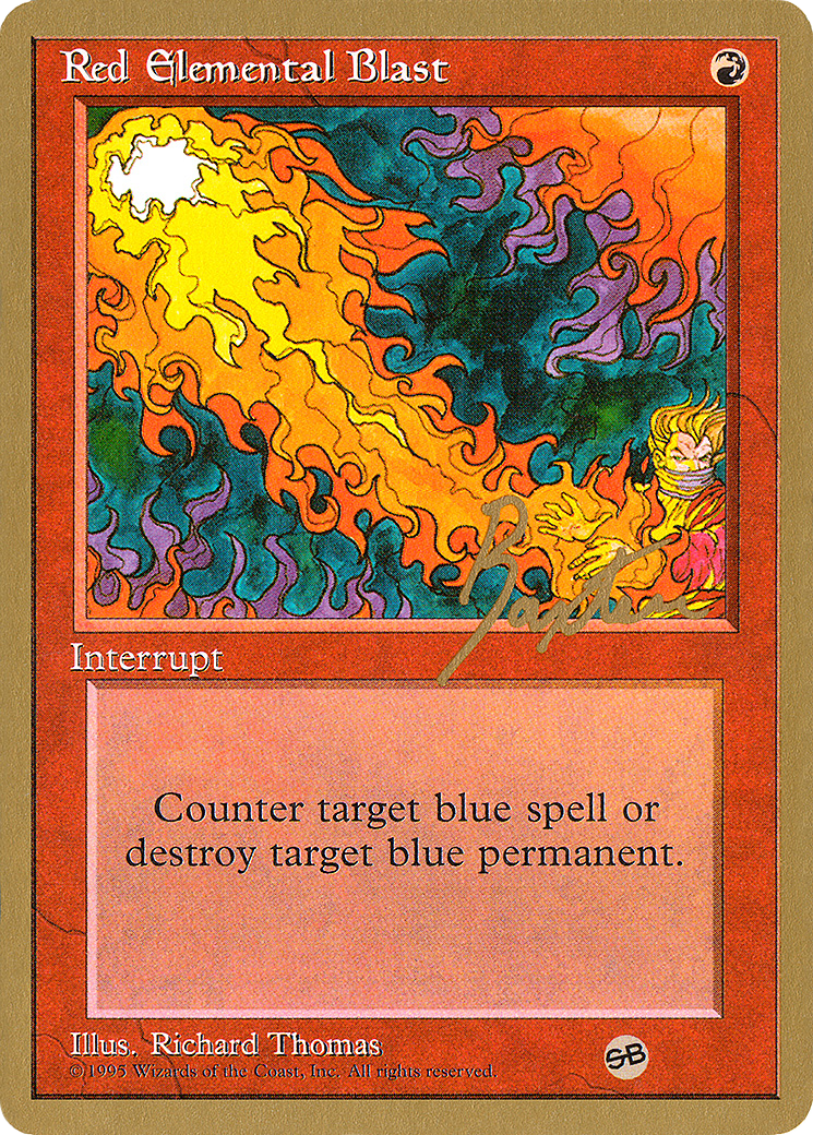Red Elemental Blast [PTC-gb218sb]