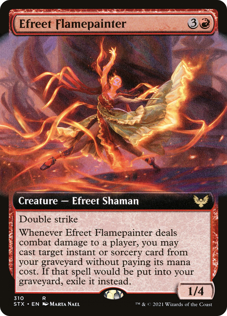 Efreet Flamepainter - Extended Art [STX-310]