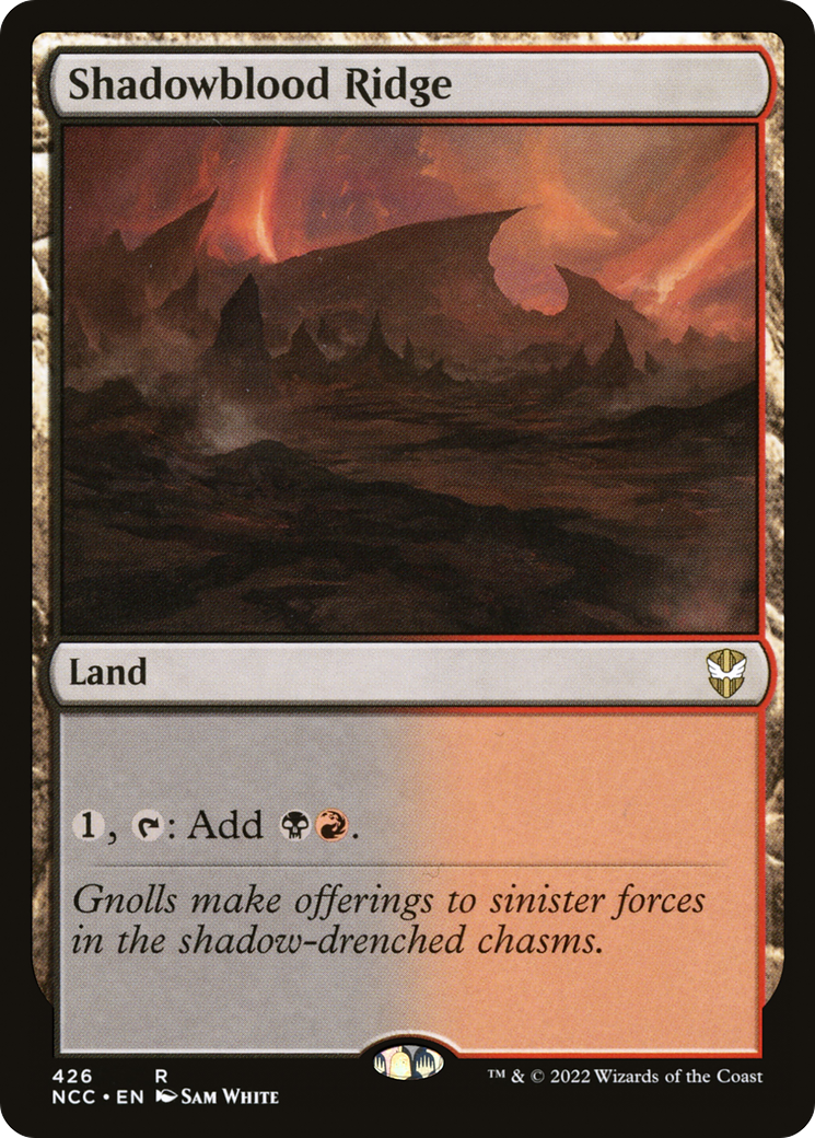 Shadowblood Ridge [NCC-426]