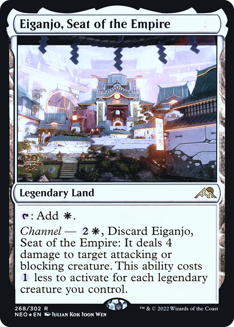 Eiganjo, Seat of the Empire - Prerelease Promo [PNEO-268s]