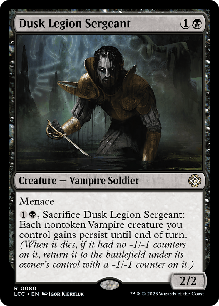 Dusk Legion Sergeant [LCC-80]