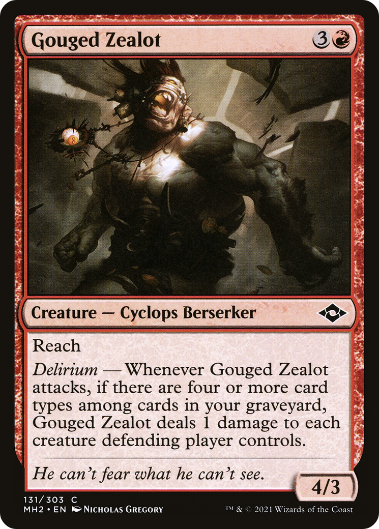Gouged Zealot [MH2-131]