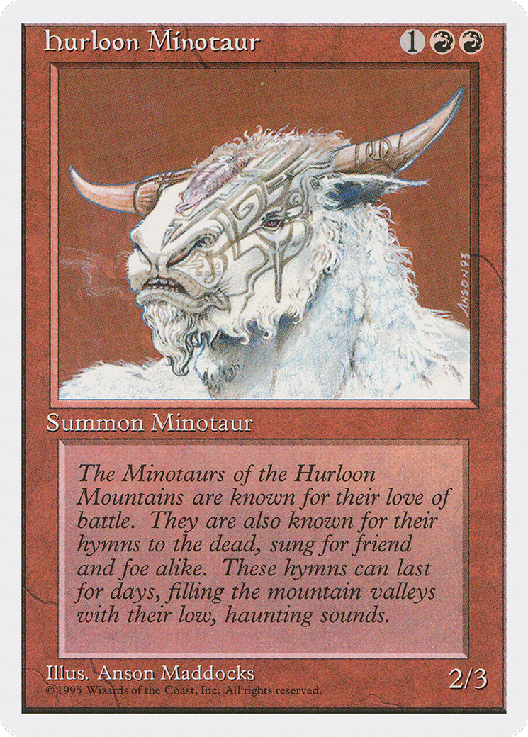 Hurloon Minotaur [4ED-202]