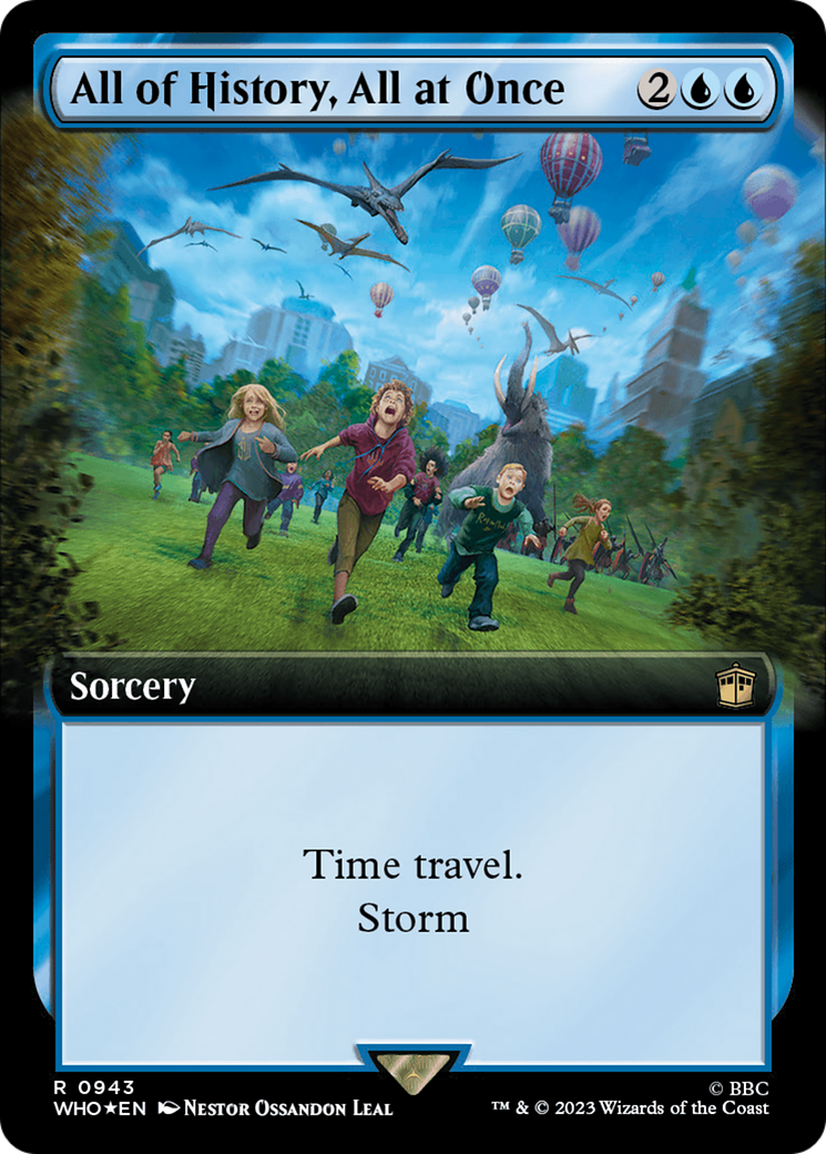 All of History, All at Once - Extended Art - Surge Foil [WHO-943]