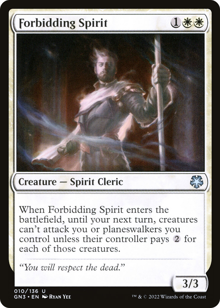 Forbidding Spirit [GN3-10]