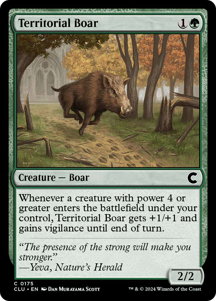 Territorial Boar [CLU-175]