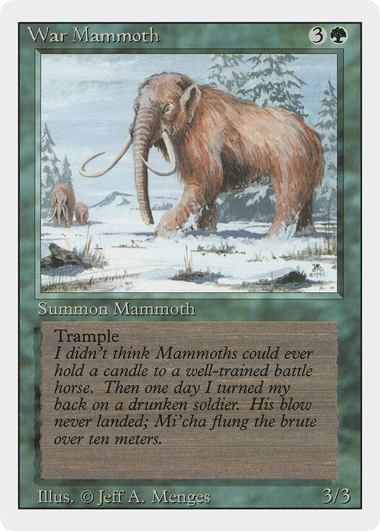 War Mammoth [3ED-228]