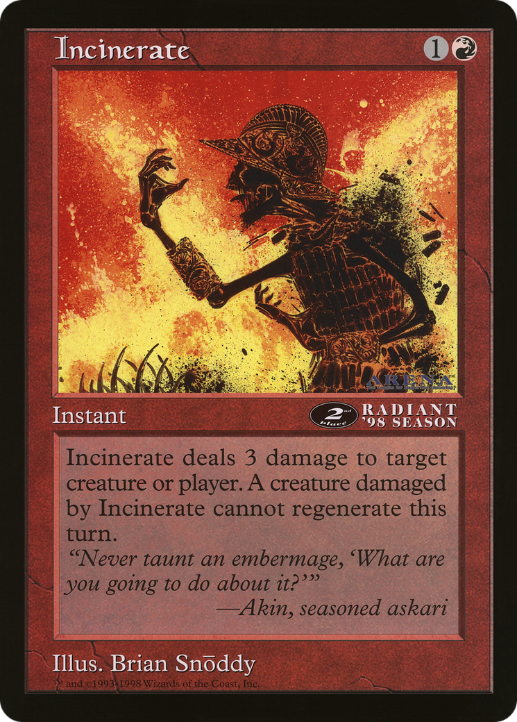 Incinerate [OLEP-43]