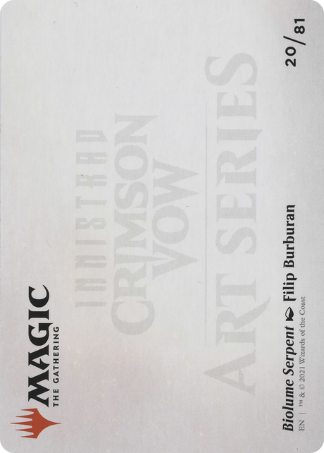 Biolume Serpent // Biolume Serpent [AVOW-20]