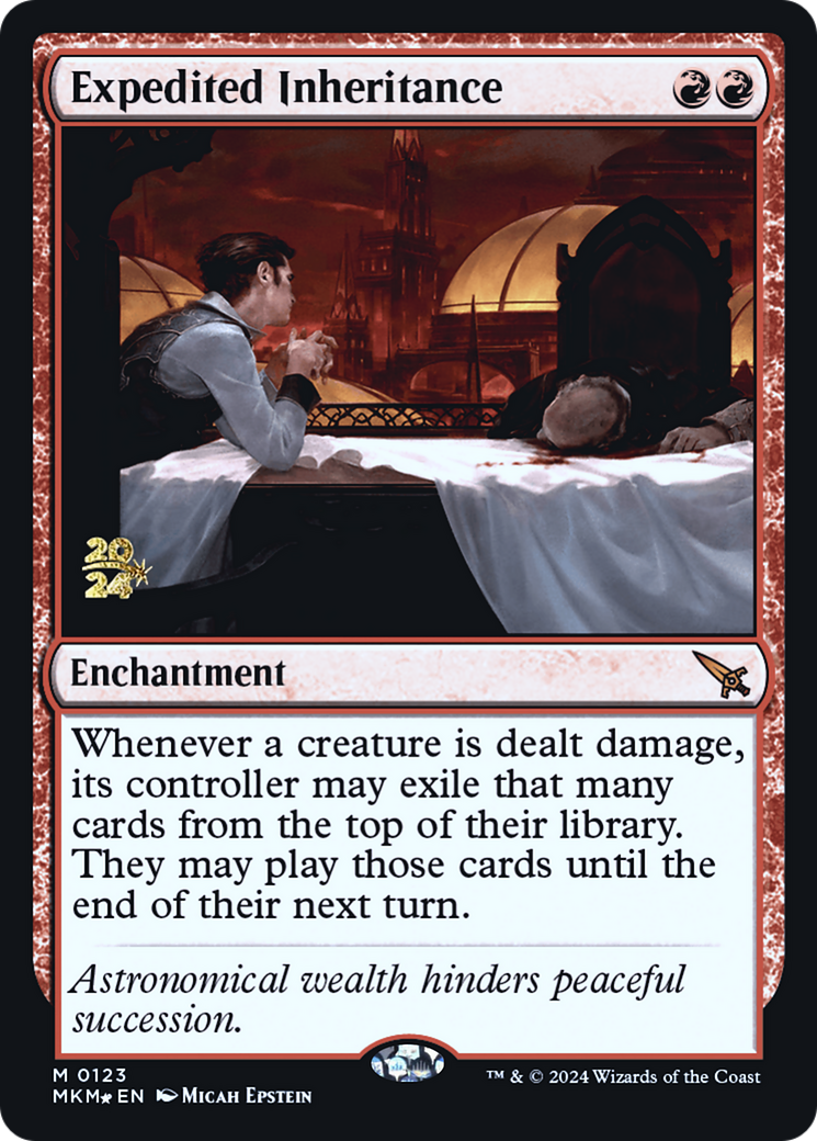 Expedited Inheritance - Prerelease Promo [PMKM-123s]