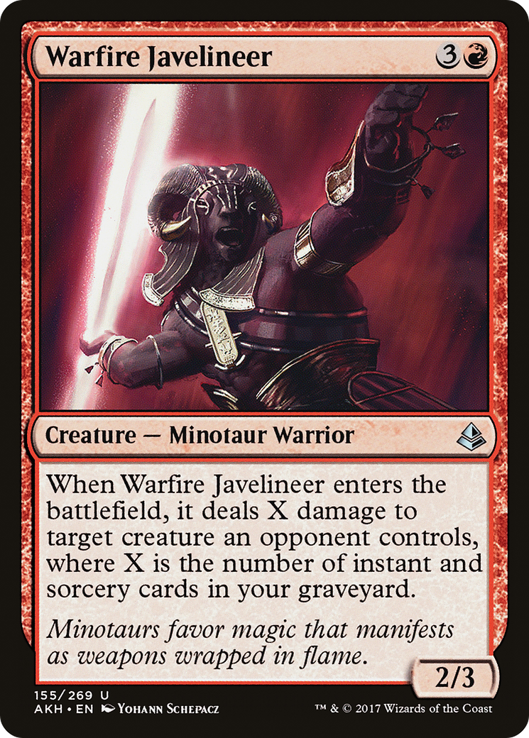 Warfire Javelineer [AKH-155]