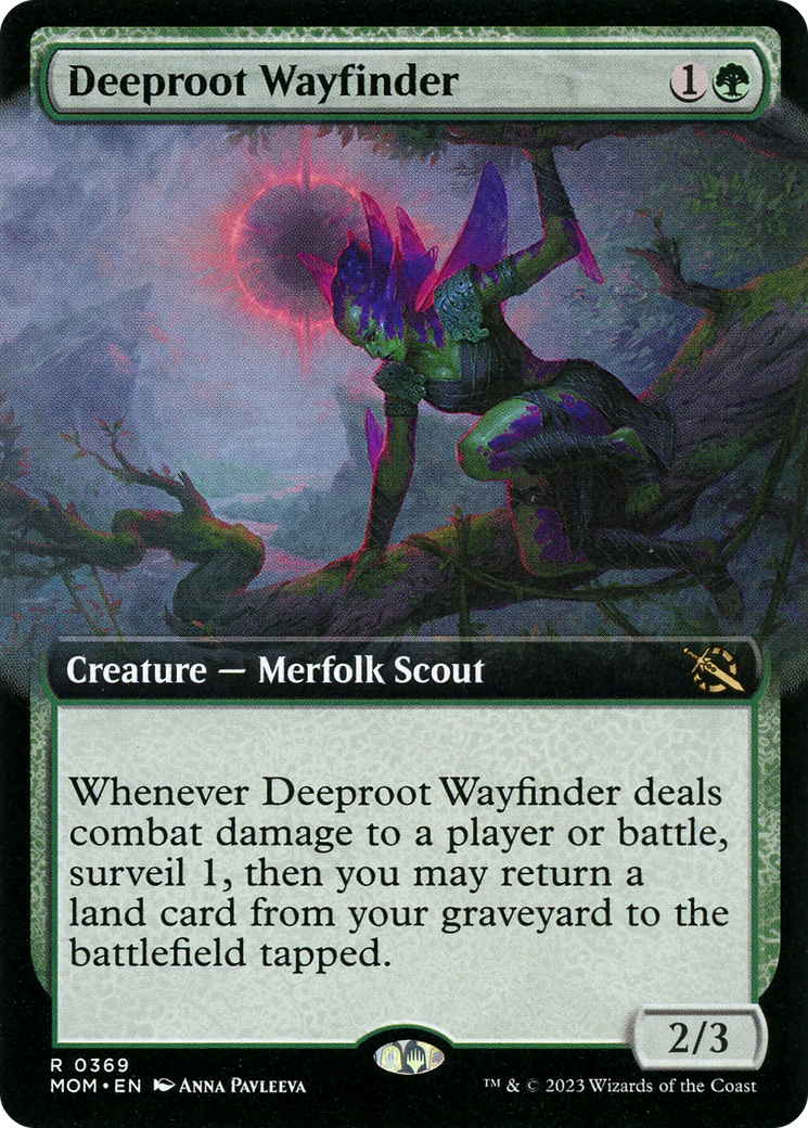 Deeproot Wayfinder - Extended Art [MOM-369]