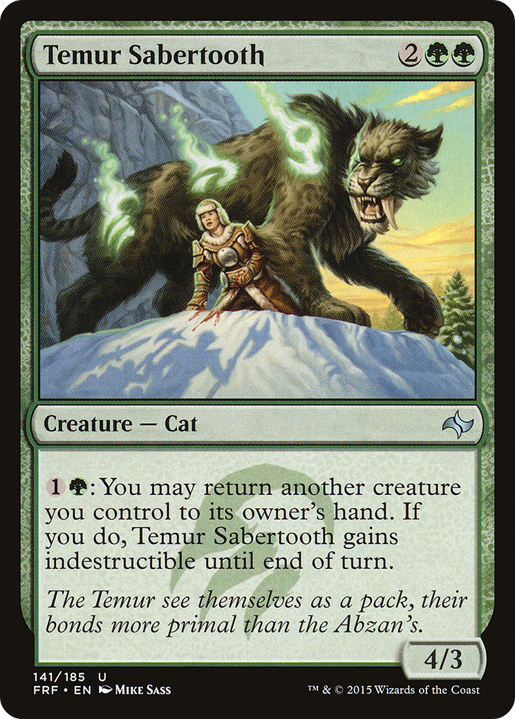 Temur Sabertooth [FRF-141]