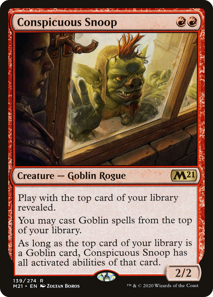 Conspicuous Snoop [M21-139]