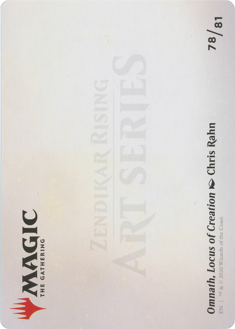 Omnath, Locus of Creation // Omnath, Locus of Creation - Borderless [AZNR-78]