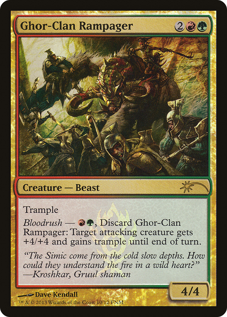 Ghor-Clan Rampager - Promo [F13-10]