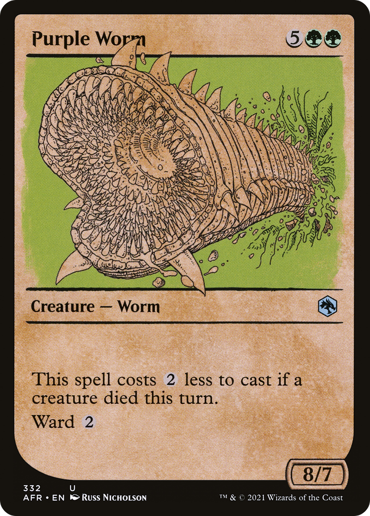 Purple Worm - Showcase [AFR-332]